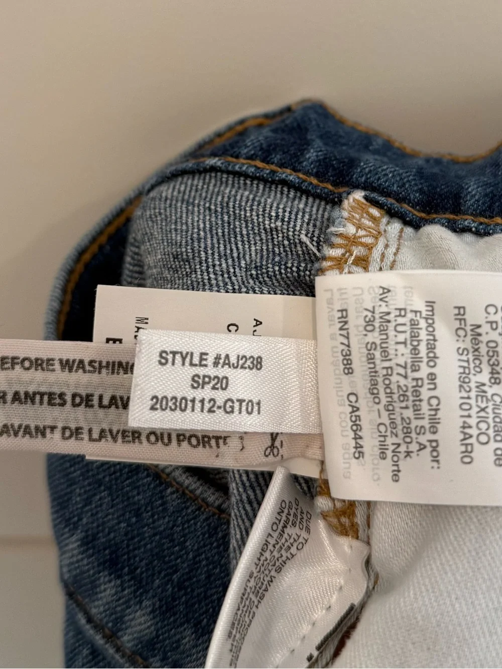 MADEWELL High-Rise Button-Front Jean Shorts